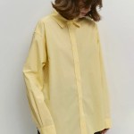 bornlads 100% cotton solid color long sleeved shirt summer new women's basics office lady top comfortable breathable shirt Bornlads 100% Cotton Solid Color Long Sleeved Shirt Summer New Women\'s Basics Office Lady Top Comfortable Breathable Shirt 4