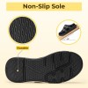 fitville men’s wide slippers with arch support breathable adjustable house slipper mules orthopedic indoor walking shoes FitVille Men’S Wide Slippers With Arch Support Breathable Adjustable House Slipper Mules Orthopedic Indoor Walking Shoes 4
