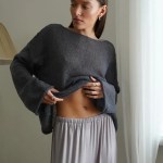 Bornlads Elegant Sweater Women Summer Autumn Casual Fashion Loose Women Pullovers Chic Pink White Jumper Sueter Mujer свитер 5