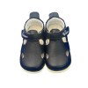 Tipsietoes Children Leather + Canvas Barefoot Sandals Low Heel Enfants Fille Party Dress Shoes Toddler Kids Summer Soft 2