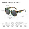 zenottic women's fashion sunglasses polarized uv protection square acetate frame gift with printing butterfly design ZENOTTIC Women's Fashion Sunglasses Polarized UV Protection Square Acetate Frame Gift with Printing Butterfly Design 3