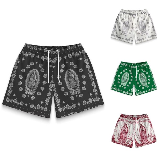 new men's shorts mesh breathable beach casual pants men beach pants 3d kid board shorts swimming trunks women swim kid short New Men's Shorts Mesh Breathable Beach Casual Pants Men Beach Pants 3d Kid Board Shorts Swimming Trunks Women Swim Kid Short 2