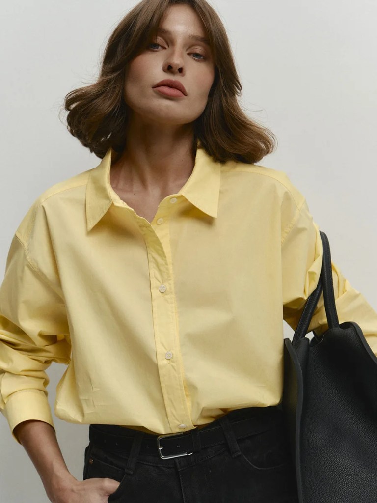 bornlads 100% cotton solid color long sleeved shirt summer new women's basics office lady top comfortable breathable shirt Bornlads 100% Cotton Solid Color Long Sleeved Shirt Summer New Women\'s Basics Office Lady Top Comfortable Breathable Shirt 2