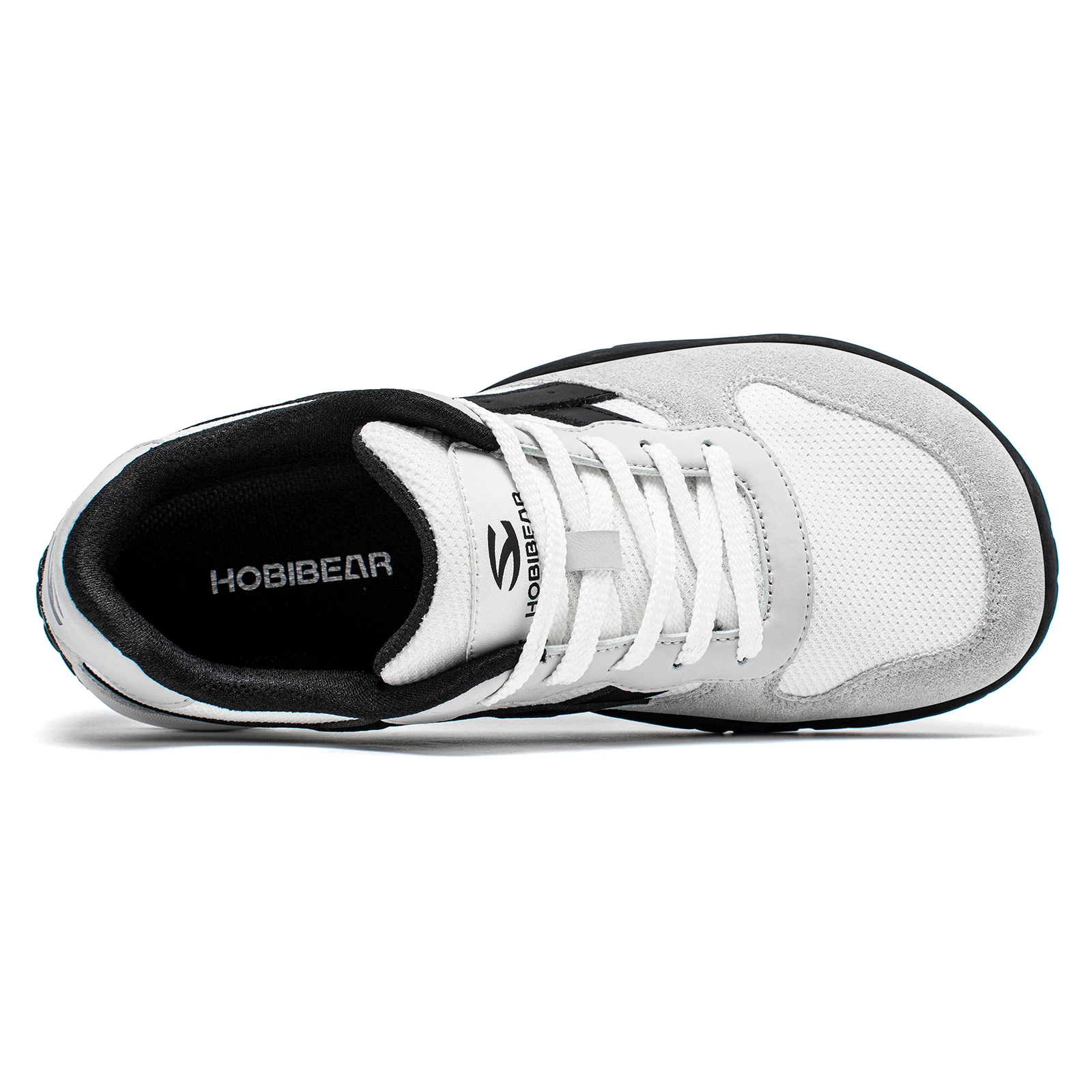 HOBIBEAR Unisex Wide Width Shoes Minimalist Barefoot Sneakers Hiking Trail Running Shoes for Men Women 5
