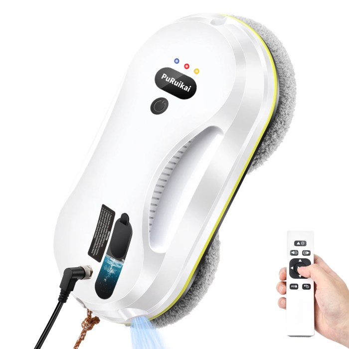 household window automatic water spray cleaning robot vacuum cleaner remote control electric window wiper household glass wiper Household window automatic water spray cleaning robot vacuum cleaner remote control electric window wiper household glass wiper