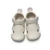 Tipsietoes Children Leather + Canvas Barefoot Sandals Low Heel Enfants Fille Party Dress Shoes Toddler Kids Summer Soft 4