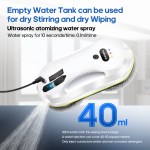 Household window automatic water spray cleaning robot vacuum cleaner remote control electric window wiper household glass wiper 3