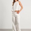 bronlads cotton linen vest pants set women's wide leg long pants sleeveless top casual suit 2025 spring summer new pant sets Bronlads Cotton Linen Vest Pants Set Women\'s Wide Leg Long Pants Sleeveless Top Casual Suit 2025 Spring Summer New Pant Sets 2