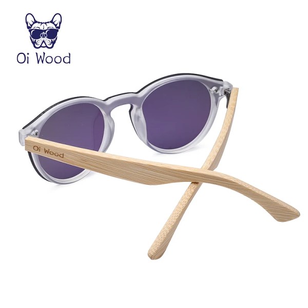 Oi Wood Polarized Bamboo Sunglasses Multi Color Uv Sun Glasses Driving Wind Lenses Trend Ladies Outdoor Personality Sunglasses 5