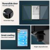 devanti 105l bar fridge glass door mini fridge countertop cooler black devanti 105l bar fridge glass door mini fridge countertop cooler black