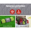 weisshorn self inflating mattress camping sleeping mat air bed pad single green