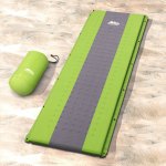 weisshorn self inflating mattress camping sleeping mat air bed pad single green