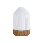 devanti ultrasonic aroma diffuser aromatherapy 100ml led lights iron humidifier forest
