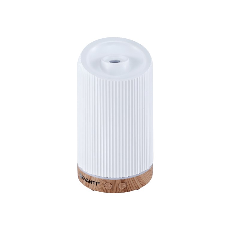 devanti ultrasonic aroma diffuser aromatherapy 200ml led lights iron humidifier forest devanti ultrasonic aroma diffuser aromatherapy 200ml led lights iron humidifier forest