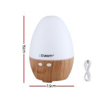devanti ultrasonic aroma diffuser aromatherapy 130ml led lights iron humidifier forest devanti ultrasonic aroma diffuser aromatherapy 130ml led lights iron humidifier forest