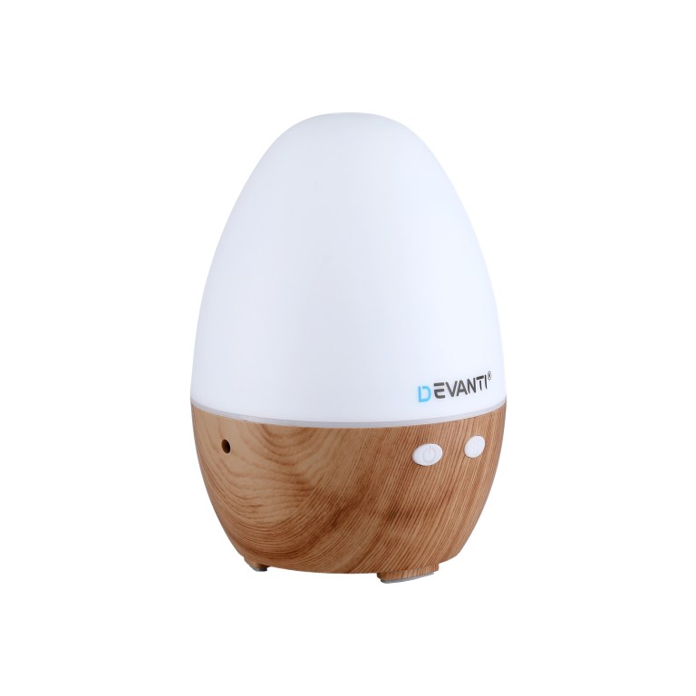 devanti ultrasonic aroma diffuser aromatherapy 130ml led lights iron humidifier forest devanti ultrasonic aroma diffuser aromatherapy 130ml led lights iron humidifier forest