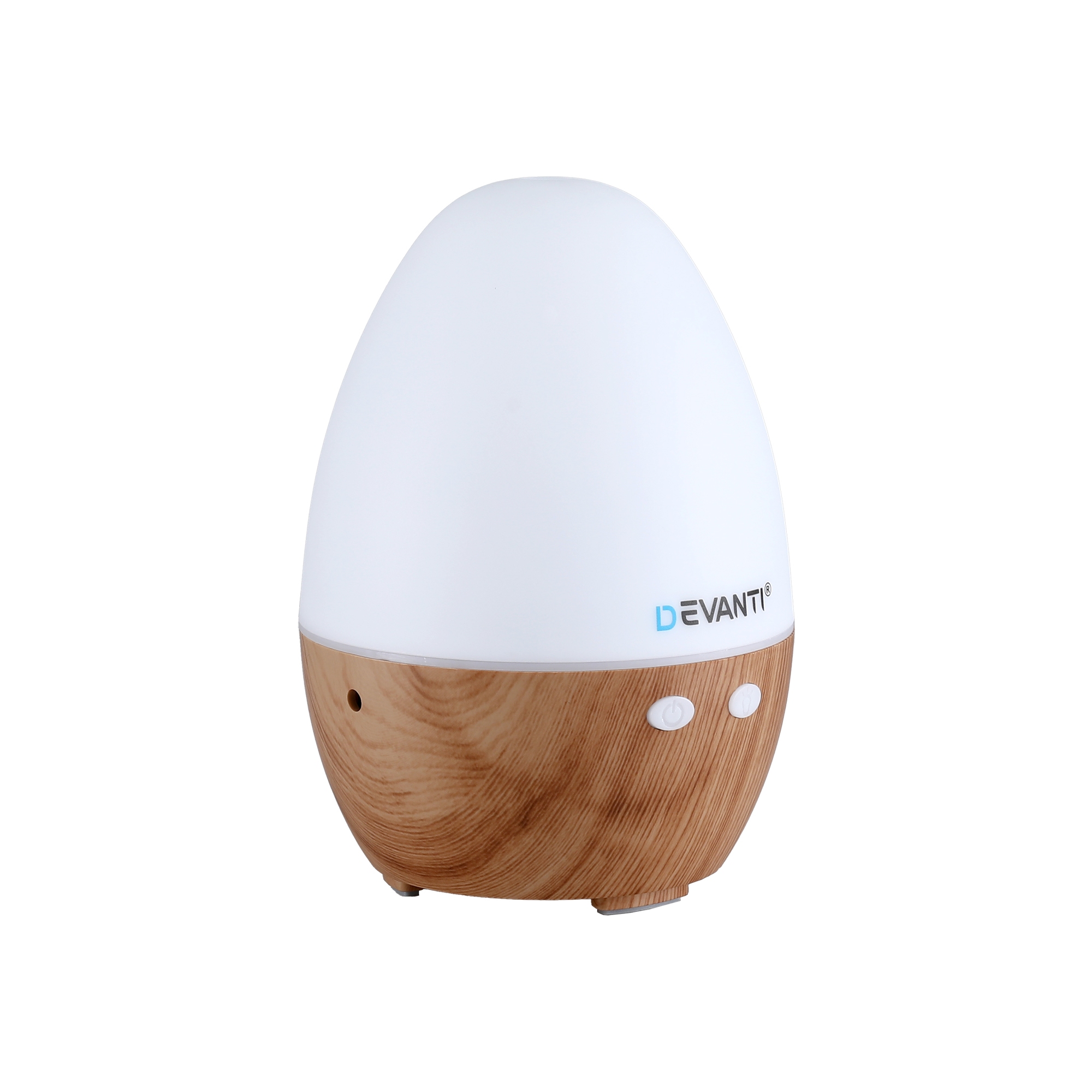 devanti ultrasonic aroma diffuser aromatherapy 130ml led lights iron humidifier forest