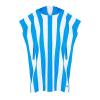 dock & bay adult poncho hooded towel | cabana collection | bondi blue s