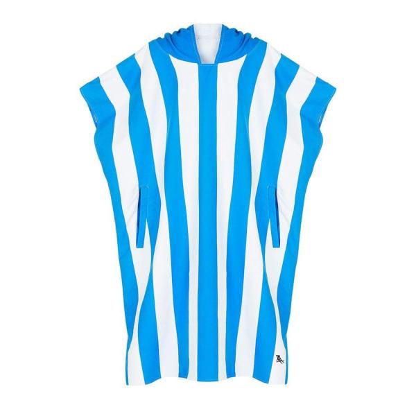 dock & bay adult poncho hooded towel | cabana collection | bondi blue s dock & bay adult poncho hooded towel | cabana collection | bondi blue s