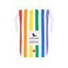 dock & bay beach towel cabana collection l | quick dry | rainbow skies