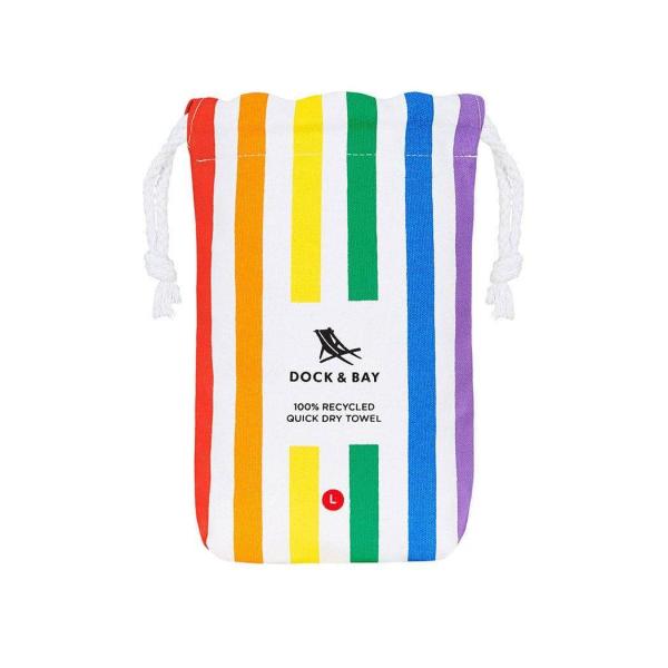 dock & bay beach towel cabana collection l | quick dry | rainbow skies dock & bay beach towel cabana collection l | quick dry | rainbow skies
