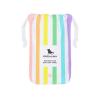 dock & bay beach towel cabana collection l | quick dry | unicorn waves