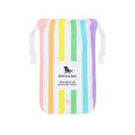 dock & bay beach towel cabana collection l | quick dry | unicorn waves
