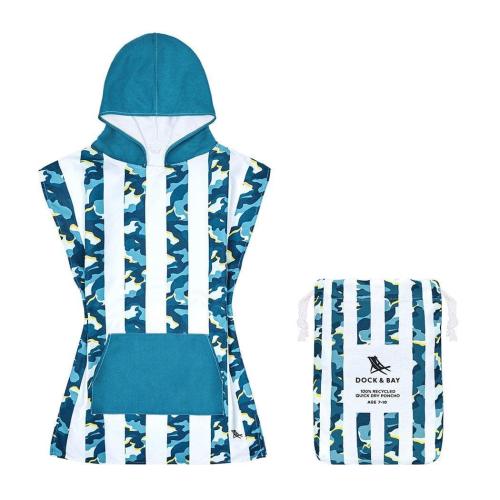 dock and bay kids poncho hooded towel cool camo lupipop 1.jpg dock and bay kids poncho hooded towel cool camo lupipop 1.jpg