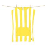 dock & bay kids poncho hooded towel mini cabana collection boracay yellow xs (2 4yrs)