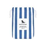 dock & bay kids poncho hooded towel mini cabana collection whitsunday blue xs (2 4yrs)