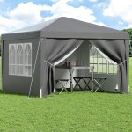 instahut gazebo 3x3 pop up marquee folding tent wedding gazebos camping outdoor shade canopy gray instahut gazebo 3x3 pop up marquee folding tent wedding gazebos camping outdoor shade canopy gray