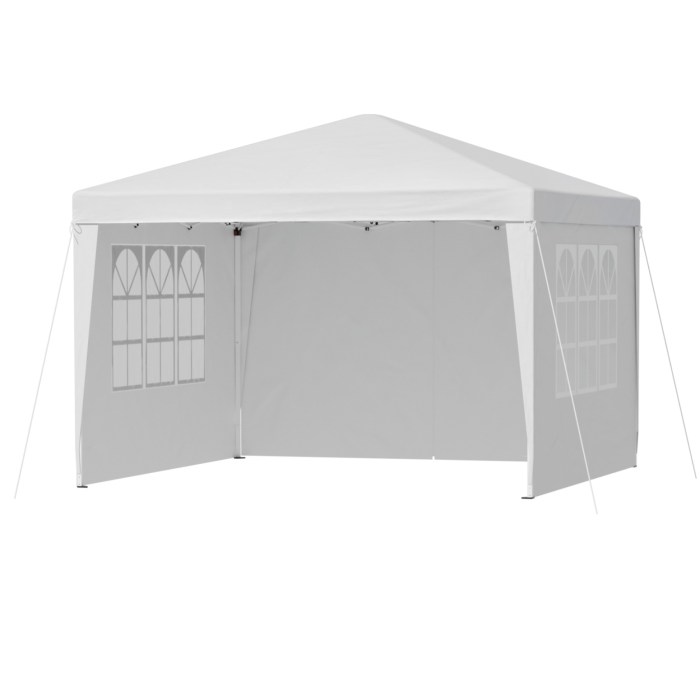 instahut gazebo 3x3 pop up marquee folding tent wedding gazebos camping outdoor canopy white