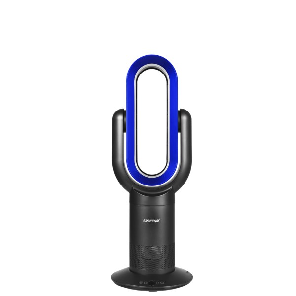 spector bladeless fan cooler heater black