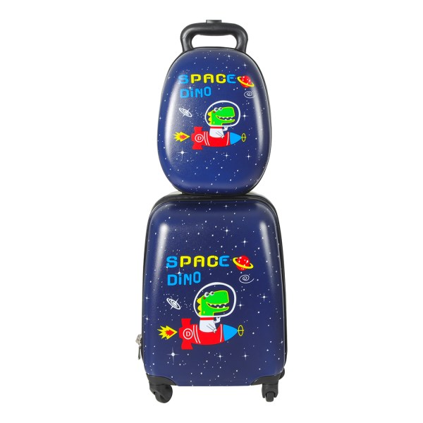 bopeep 16''13'' 2pcs kids luggage set space dino bopeep 16''13'' 2pcs kids luggage set space dino