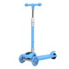 bopeep foldable kids scooter led music blue