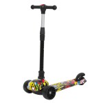 bopeep foldable kids scooter led music blue