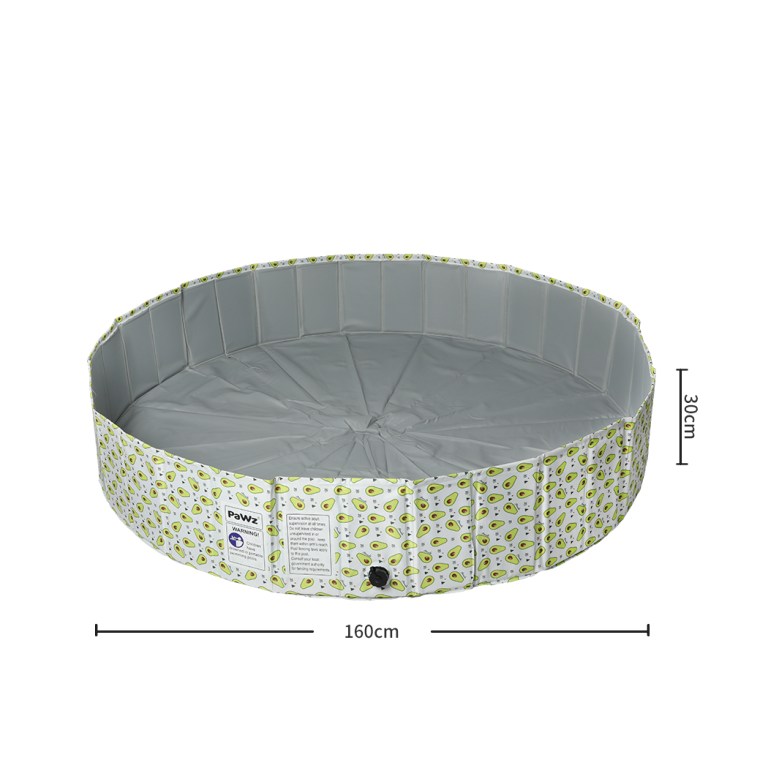 pawz 160cm portable pet swimming pool xxl xx large