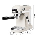 spector coffee maker machine espresso milk white spector coffee maker machine espresso milk white