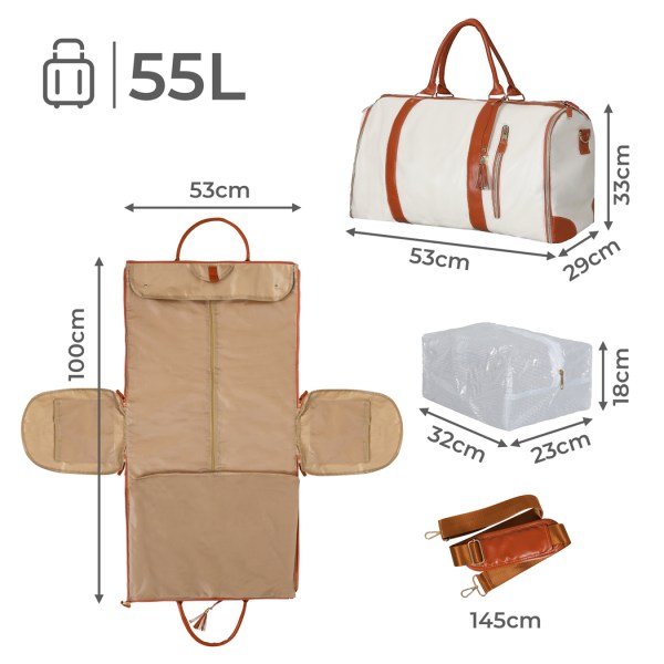 slimbridge garment bags hanging suit duffel bag beige slimbridge garment bags hanging suit duffel bag beige
