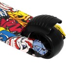 bopeep foldable kids scooter led music blue