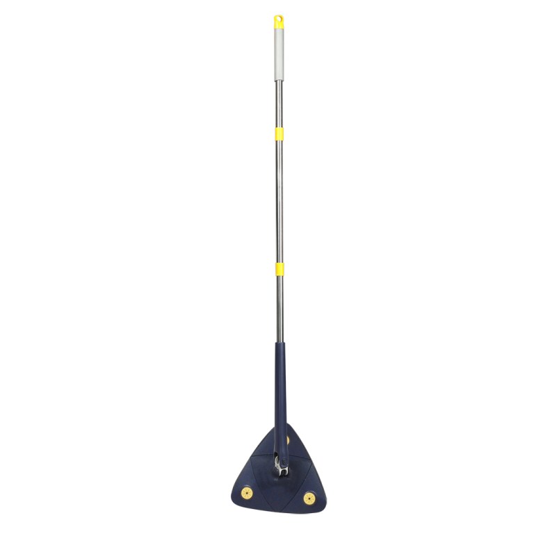 cleanflo cleaning mop dry wet triangle blue