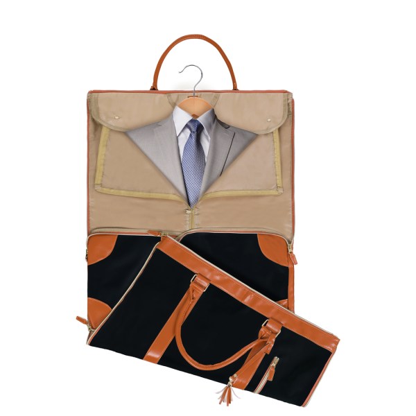 slimbridge garment bags 2 in 1 hanging suit bag black slimbridge garment bags 2 in 1 hanging suit bag black