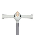 bopeep foldable kids scooter flip able seat beige