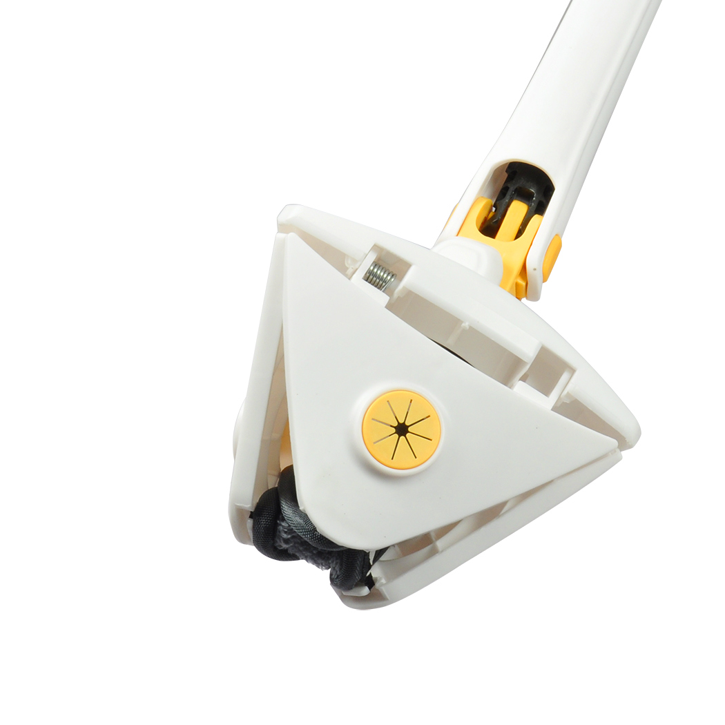 cleanflo spin cleaning mop 360? rotatable white