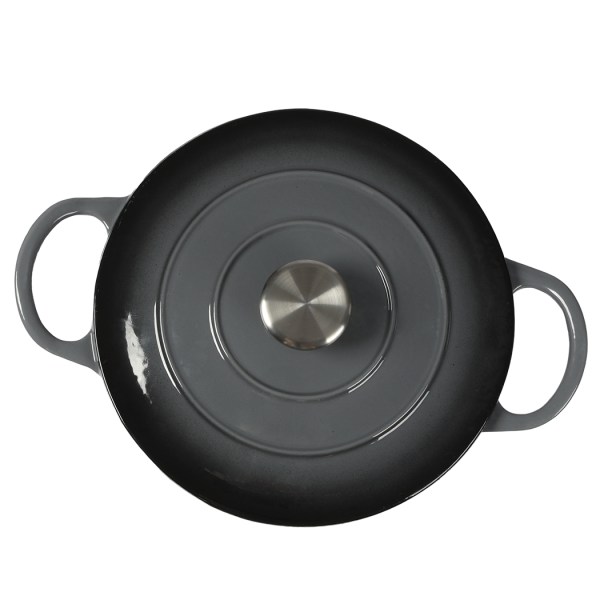 toque 4l enamel dutch oven pot in black colour toque 4l enamel dutch oven pot in black colour