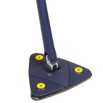 cleanflo cleaning mop dry wet triangle blue
