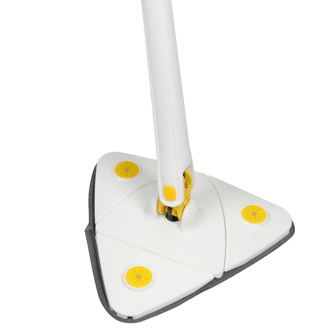 cleanflo spin cleaning mop 360? rotatable white