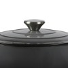 toque 4l enamel dutch oven pot in black colour toque 4l enamel dutch oven pot in black colour