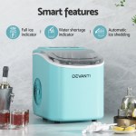 devanti 12kg ice maker machine w/self cleaning green devanti 12kg ice maker machine w/self cleaning green