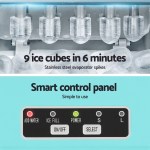 devanti 12kg ice maker machine w/self cleaning green devanti 12kg ice maker machine w/self cleaning green